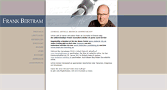 Desktop Screenshot of frank-bertram.info